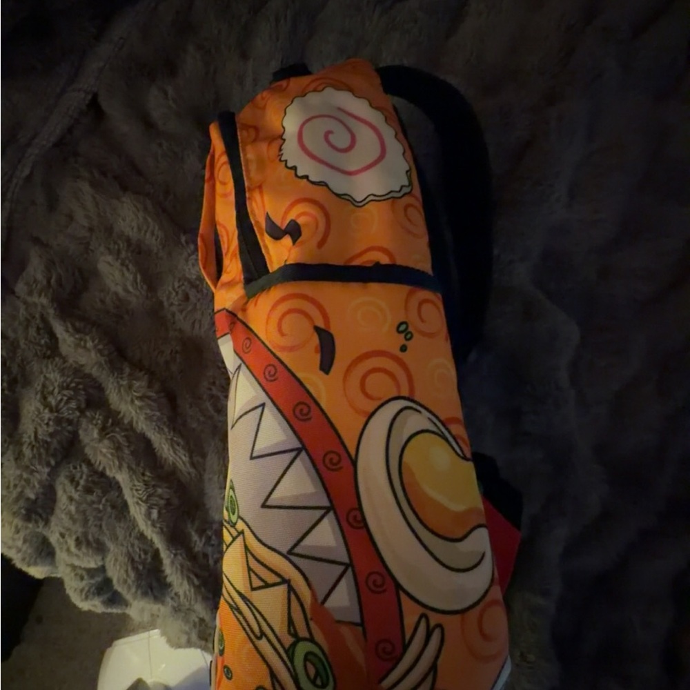 Sprayground Orange Naruto Ramen Graphic Backpack - Picture 4 of 6